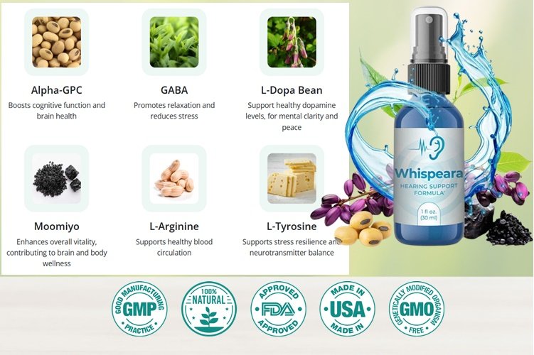 Whisperara Ingredients